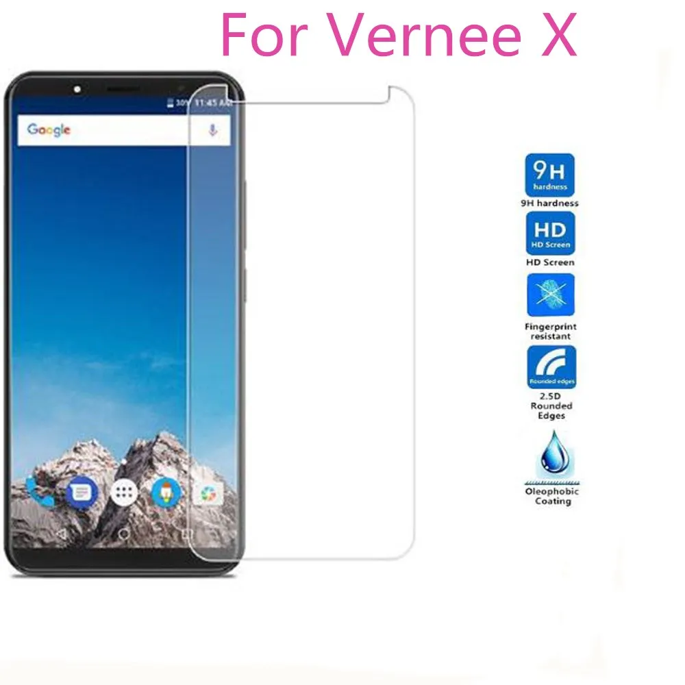 2.5D 9H Tempered Glass For Vernee X Phone Screen Protector Explosion-proof LCD Protective | Мобильные телефоны и