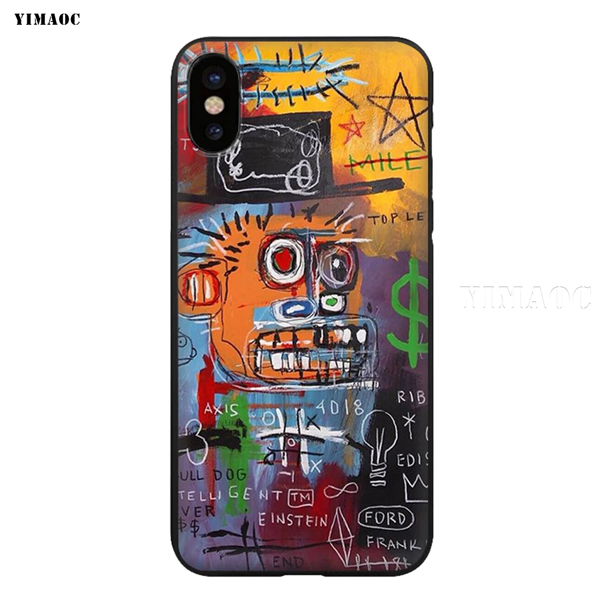 5 Силиконовый мягкий чехол YIMAOC Jean Michel Basquiat для iPhone 11 Pro XS Max XR X 8 7 6 6S Plus 5 5S SE - Цвет: 5