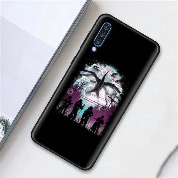 006 Очень странные дела силиконовый чехол для samsung Galaxy A50 A70 A10 A20 A30 A40 A6 A7 A8 плюс A9 M30 M20 черный чехол Крышка - Цвет: 006