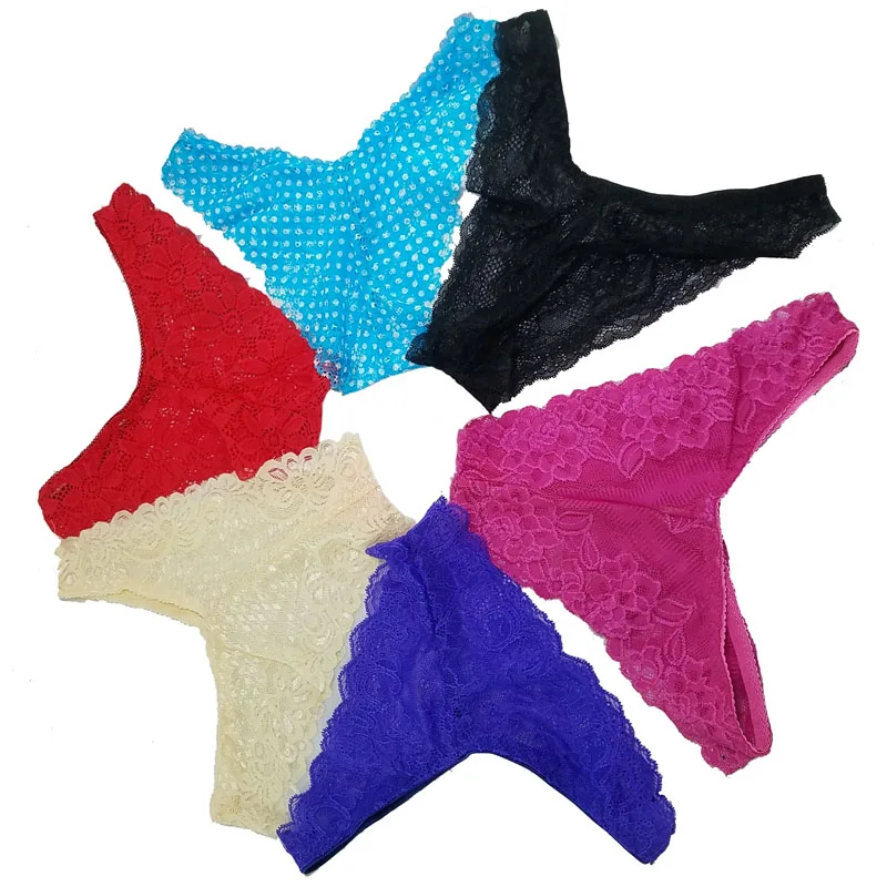 

Women lace G-Strings shorts Briefs sexy underwear ladies panties lingerie bikini pants thong intimate wear 1pcs 1162