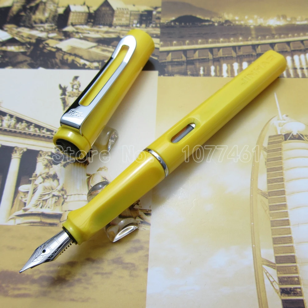 Перьевая ручка Jinhao J3T52 для офиса черный белый красный синий зеленый желтый
