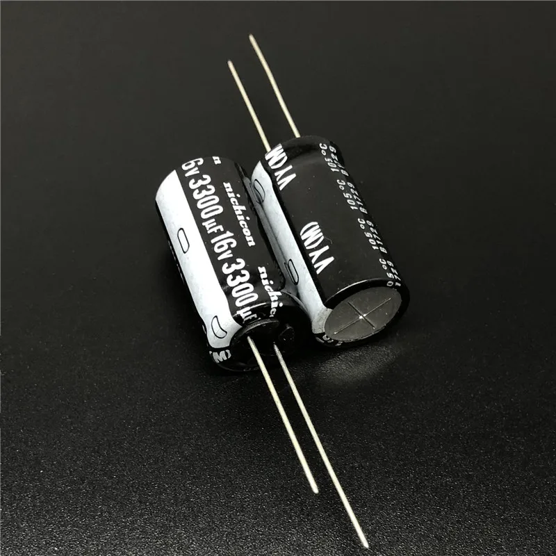 

5pcs/50pcs 3300uF 16V NICHICON VY Series 12.5x25mm Wide Temperature Range 16V3300uF Aluminum Electrolytic Capacitor