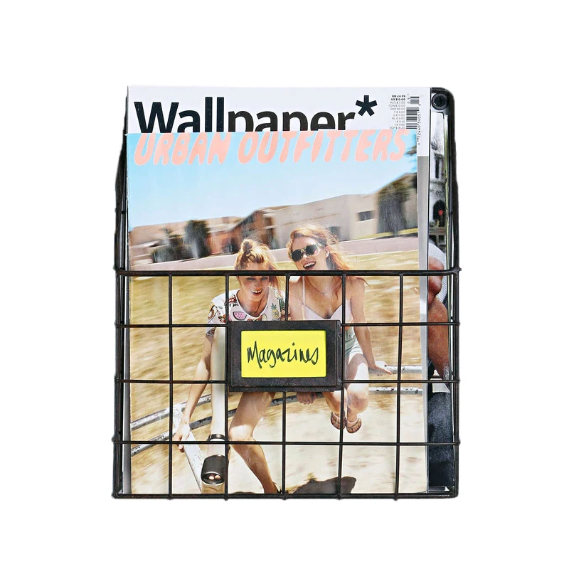 Настенная стойка для газет и магазинов ванной комнаты | Дом сад