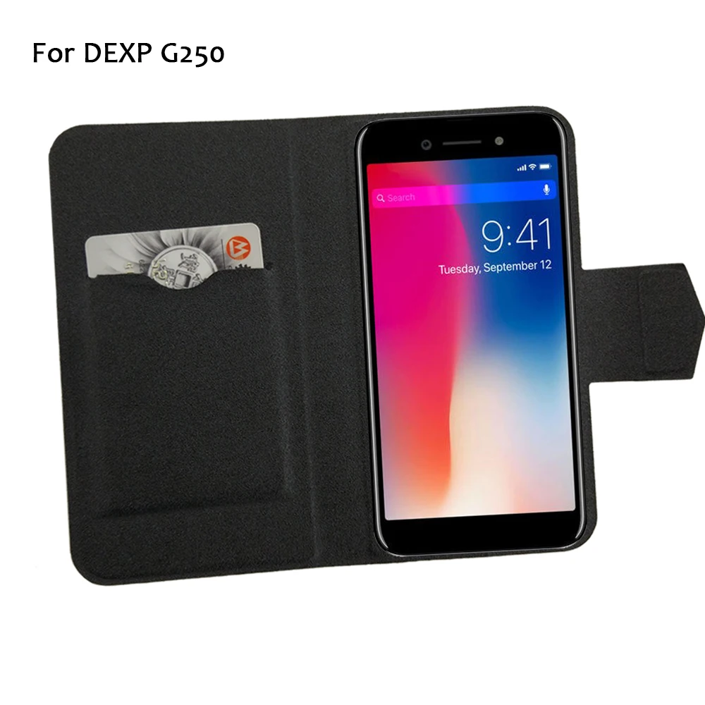 5 видов цветов жарко! DEXP G250 кожаный чехол для телефона заводская цена защитный с