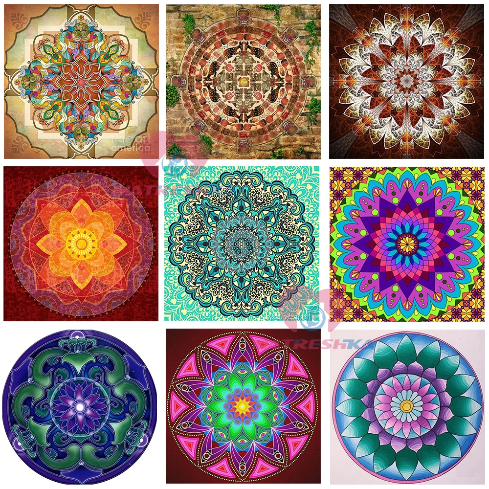 Набор для алмазной вышивки сделай сам набор рисования с мандалой картины по