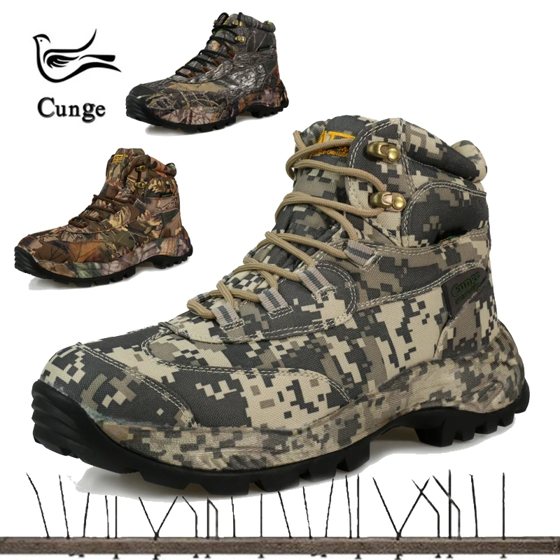 Мужские Водонепроницаемые тактические ботинки для пустыни активного отдыха