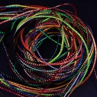 2 ярдаупаковка, 1 мм материал для тела, УФ жемчуг, струна для вязания мушек, Нимфа, стример