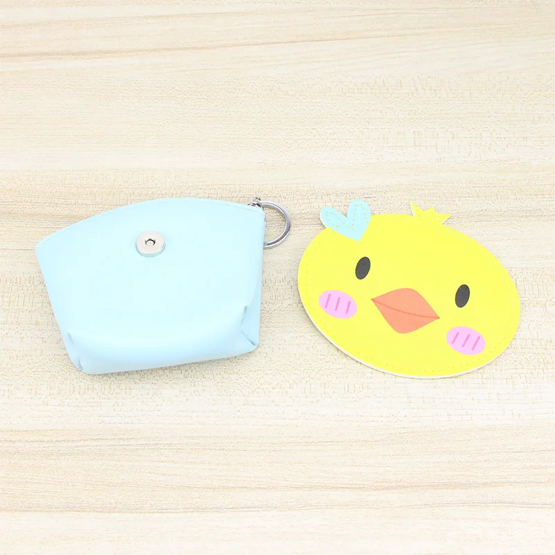 Новый бумажник с изображением персонажей из мультфильма для девочек Kawaii Детский