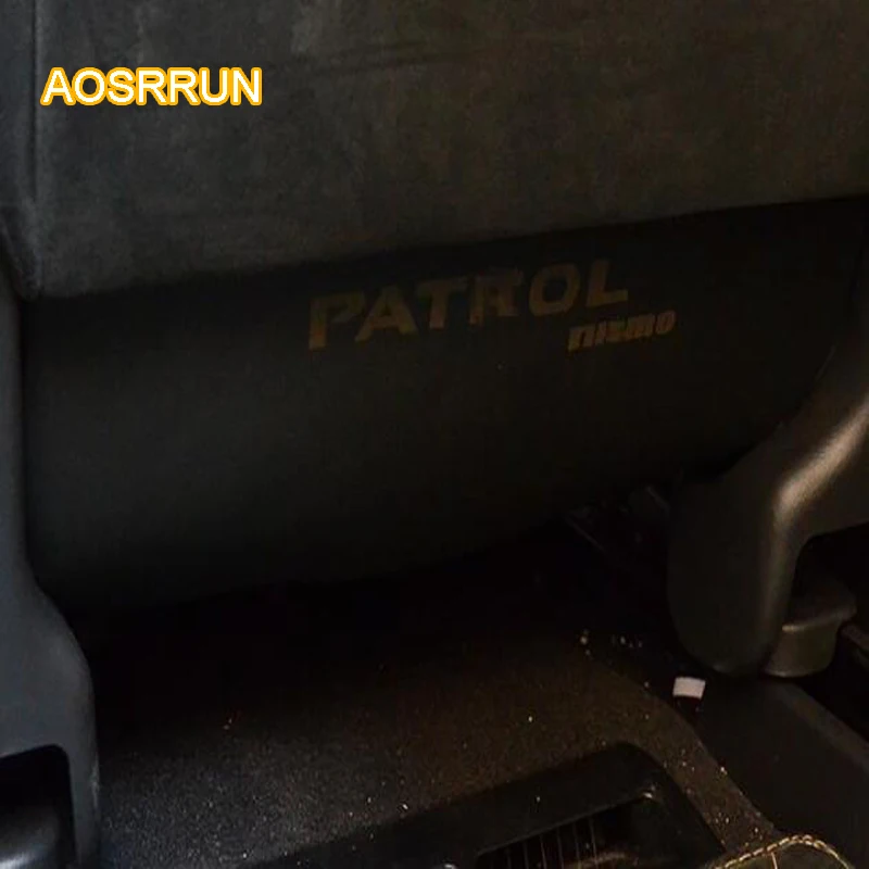 AOSRRUN сиденье с ворсом, антиударная подушка, чехол на спинку сиденья, автомобильные аксессуары для Nissan Patril y62, Стайлинг автомобиля