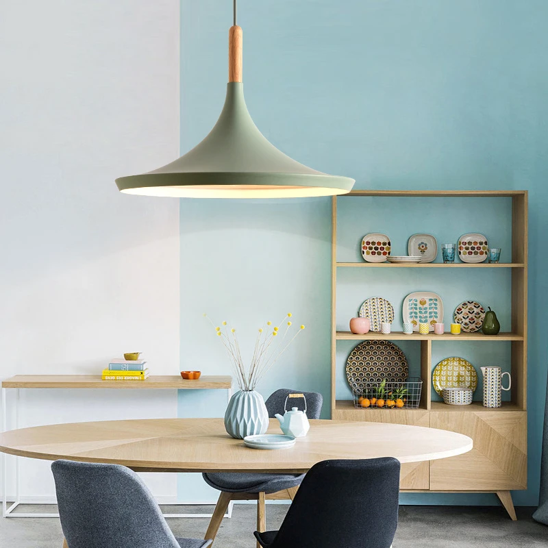 Креативный музыкальный инструмент с тремя головками лампа для ресторана