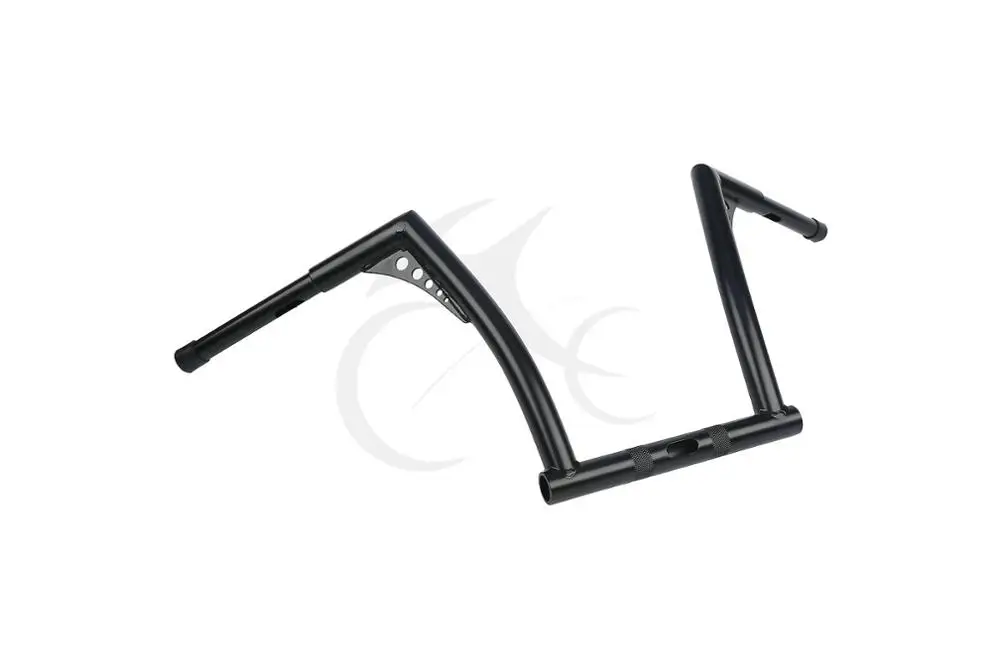 14 &quotRise 1 1/4&quot Ape вешалка руль для Harley Dyna Street Fat Bob Low Rider FXLR FLD черный|Накладки и