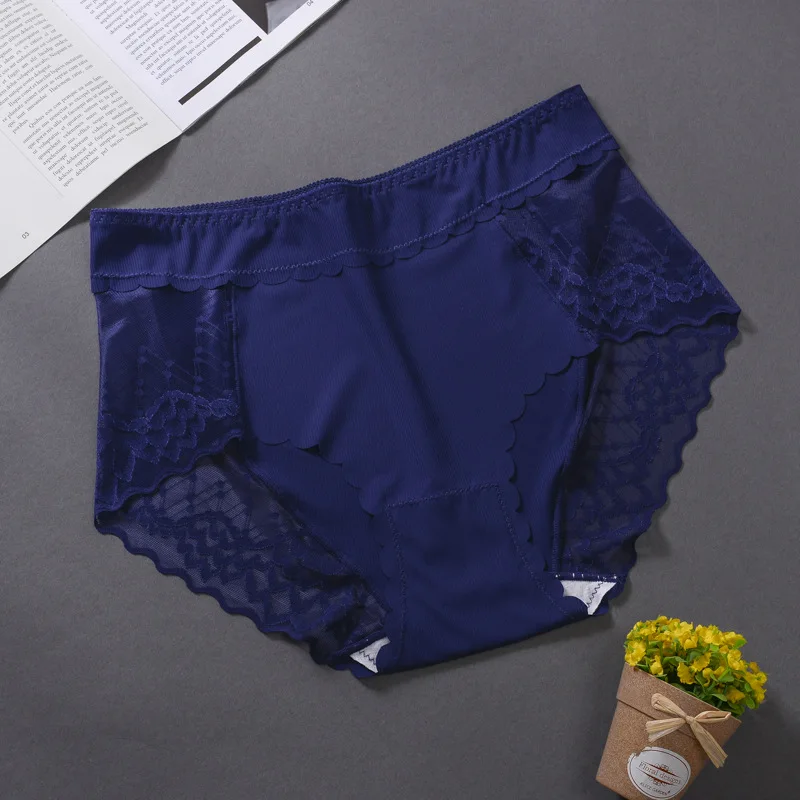 Бесшовное нижнее белье из вискозы со средней талией женские пикантные