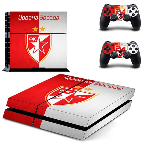 DPTM0546 Galatasaray 1905 футбольная команда наклейка для PS4 Наклейка Виниловая наклейка для sony Playstation 4 консоли и 2 контроллера наклейка для PS4 стикер - Цвет: DPTM0546