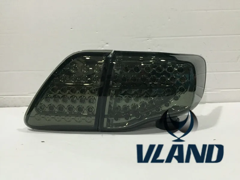 Vland заводские автомобильные аксессуары задний фонарь для Toyota Corolla 2007-2010 светодиодный задний светильник с DRL+ Реверс+ сигнальный светильник