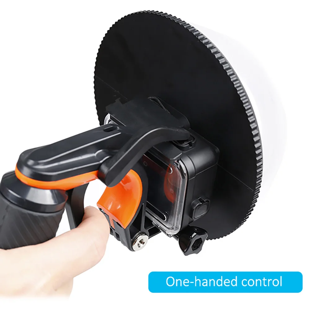 

Water Bottom Dome Camera Protector Waterproof Lens Shooting Accessories One-Hand Operation Ultra Wide Angle Enjoy Taking Photos