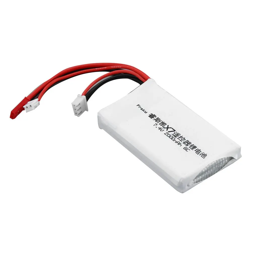 7 4 V 2 S 2000 mAh 8C пульт дистанционного управления с перезарядкой Li радиопередатчик на