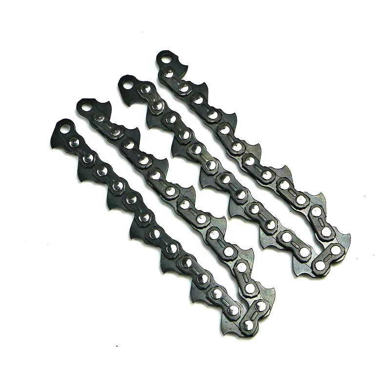 1 Pair Chain FNICEL Стандартный M10 триммерная головка кисть для цепи резак сад/трава триммерная головка обновленная с утолщенной цепью для газонокосилки - Цвет: 1 Pair Chain