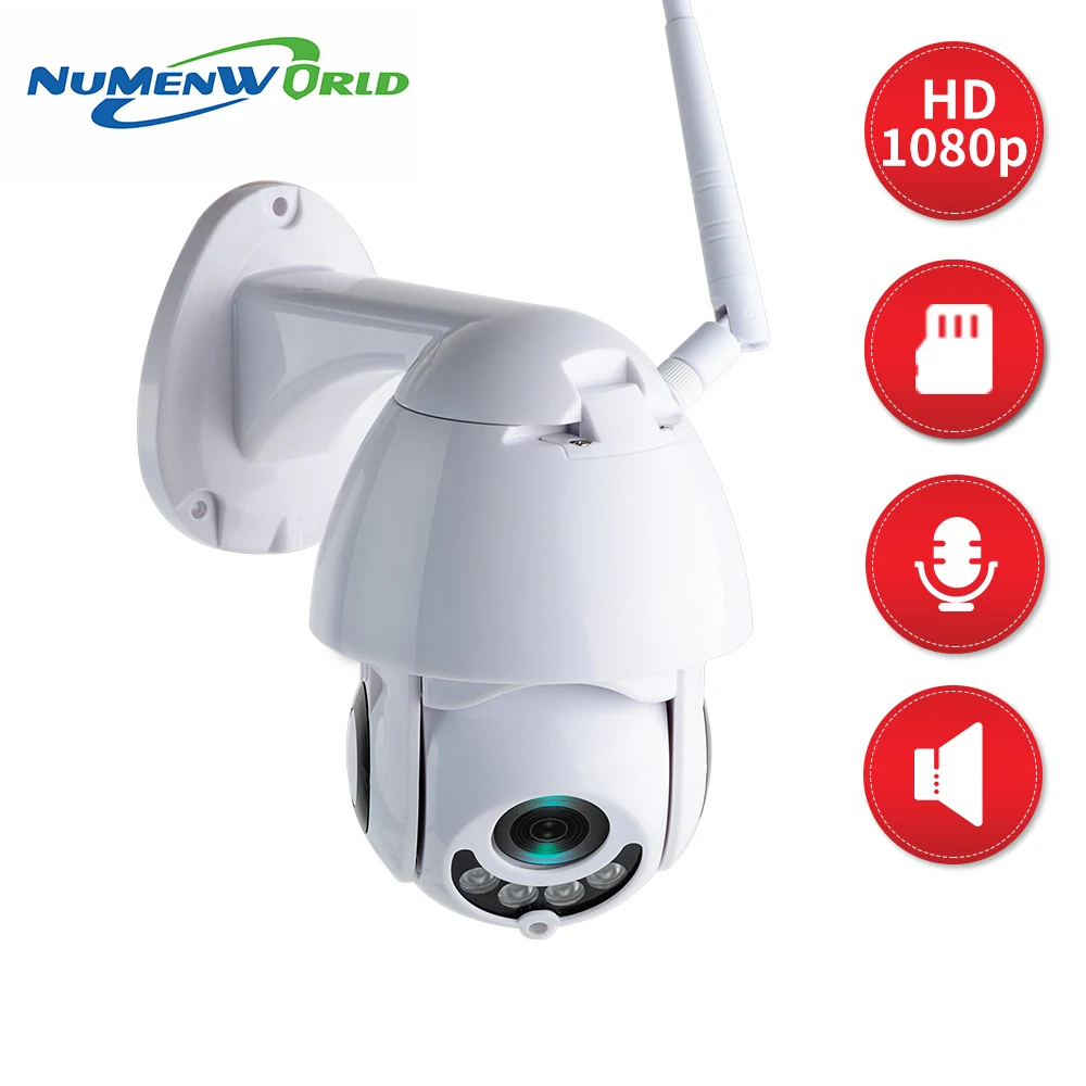 2 8 12 мм Zoom наружная WIFI камера PTZ IP H.265X 1080p скоростная купольная CCTV ip безопасности