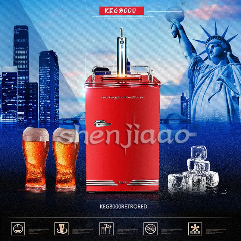 Commercial restaurant bar Beer Machine 210L Ice Core Beverage Dispenseice beer Drink dispenser machine KEG8000 1pc | Бытовая техника