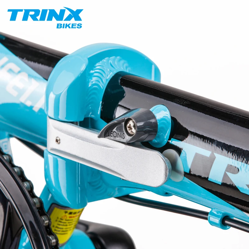 Складной велосипед TRINX 14 дюймов алюминиевый сплав дисковые тормоза F/R компактный