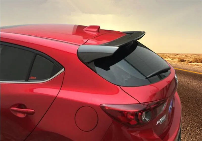 Спойлер из углеродного волокна для Mazda Axela хэтчбек 2014 15 16 17 18 2019
