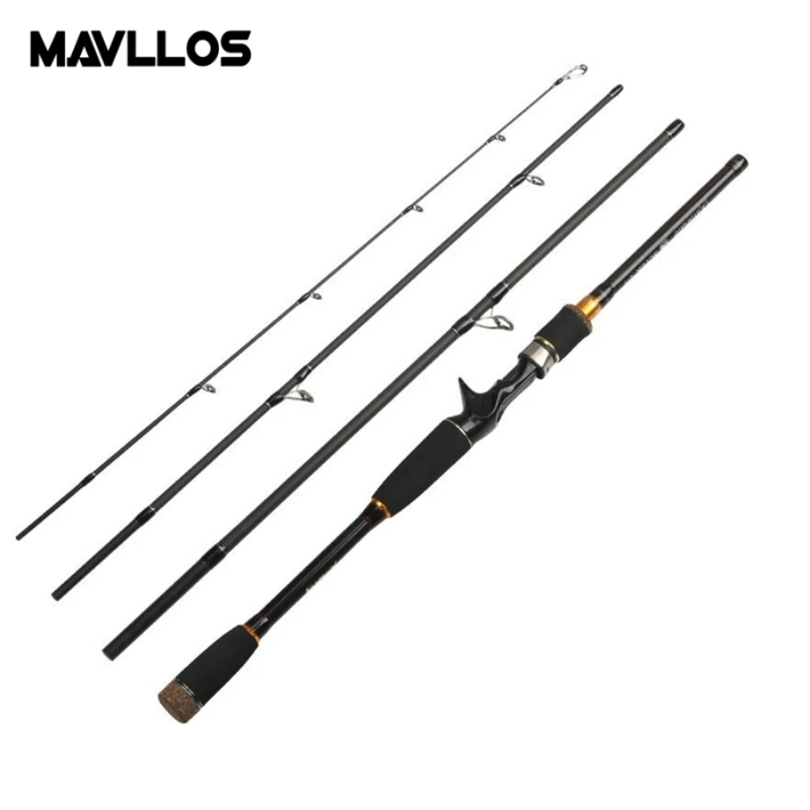 Mavllos 4 Сегмент портативная Удочка приманка вес 10 25 г М твердость карбоновая