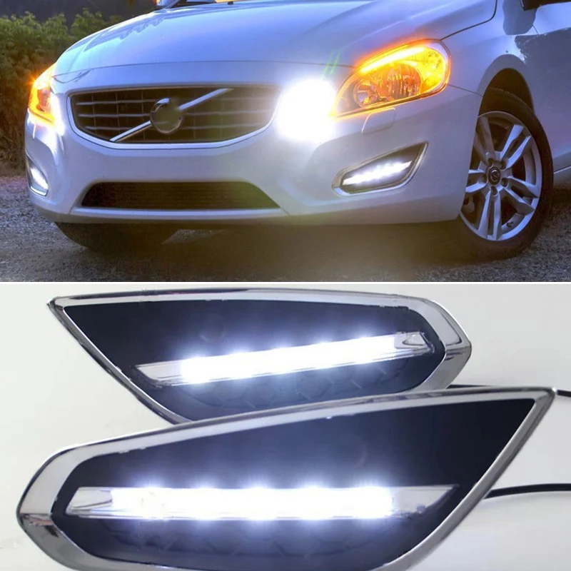 Автомобильная проблесковая 1 пара для Volvo S60 2009 2010 2011 2012 2013 Габаритные огни