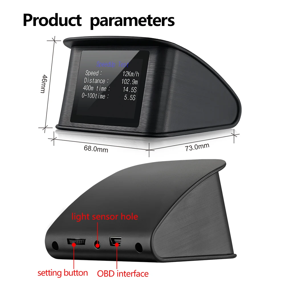 Arpenkin P10 OBD дисплей головы Hud GPS компьютер автомобильный проектор скорости цифровой