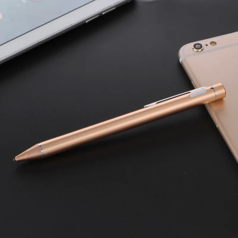Активный емкостный экран Стилус карандаш с металлической ручкой для ipad для iphone для планшета samsung и смартфона для покраски