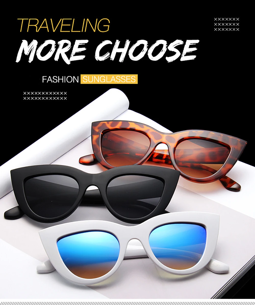 VIVIBEE Trends кошачий глаз королевские солнечные очки для девочек Винтажные Солнцезащитные очки для женщин дизайнерские бренды люксовые женские черные тёмные очки