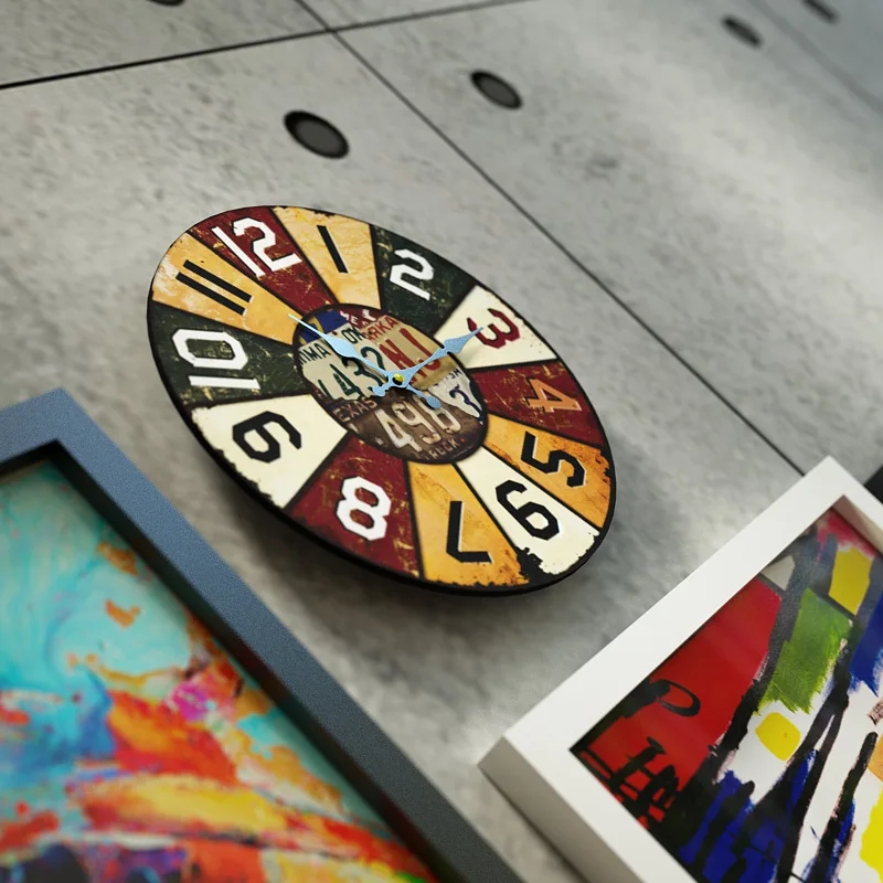 Настенная фоторамка в стиле индастриал подвесная Европейская для лестницы