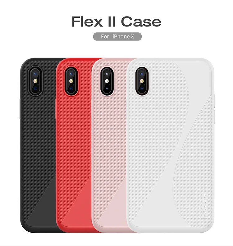 Для iphone x чехол NILLKIN жидкий силиконовый чехол для iphone X ультра тонкий мягкий гелевый резиновый чехол для iphone X Coque Fundas 10