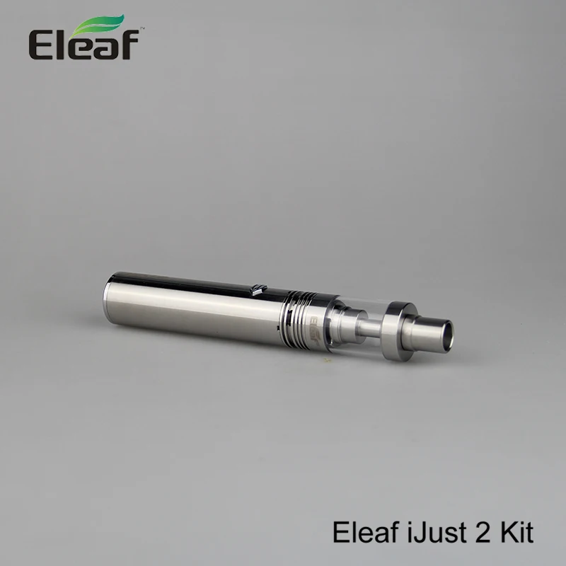 5 шт./лот Оригинал Eleaf Ijust 2 Starter Kit 5.5 мл 0.3ohm 2600 мАч Батареи емкость 30 Вт 80 я Просто