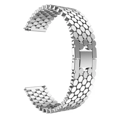 siliver add tool Ремешок для часов Xiaomi Huami Amazfit Stratos 2 ремешок металлический ремешок 22 мм браслет для часов для samsung Galaxy 46 мм сменные полосы - Цвет ремешка: siliver add tool