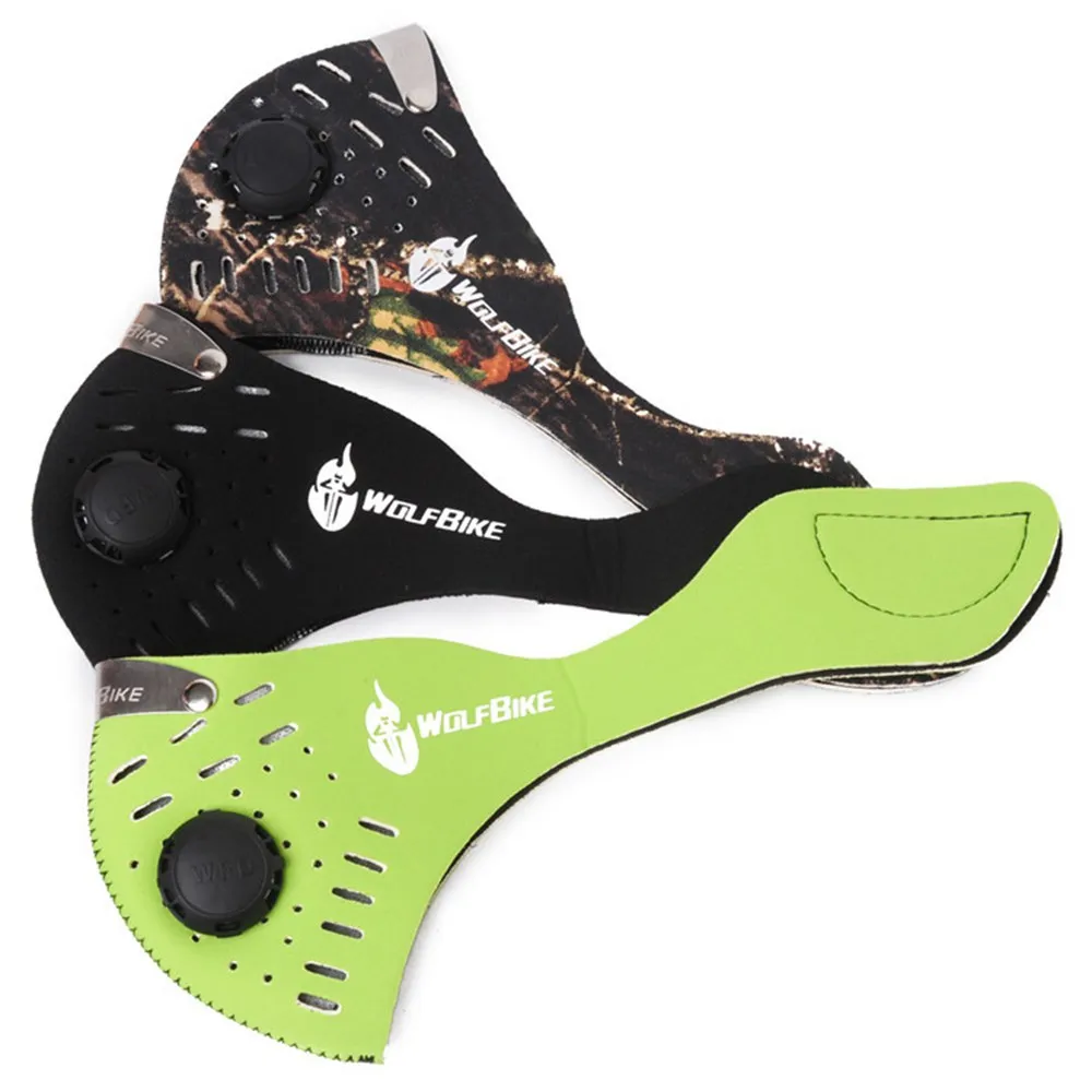 WOSAWE Outdoor Sports Anti-pollution Mouth-muffle Dustproof Bike Bicycle Cycling Face Mask with Filter | Спорт и развлечения