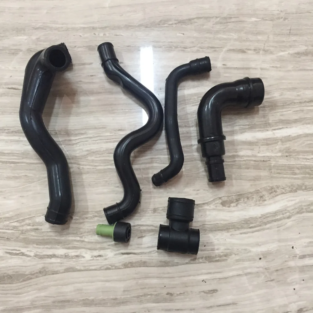 Воздухопроницаемый шланг для Картера (6 предметов) Audi A4 A6 Bora Golf Skoda Octavia Seat Leon 06A103213F