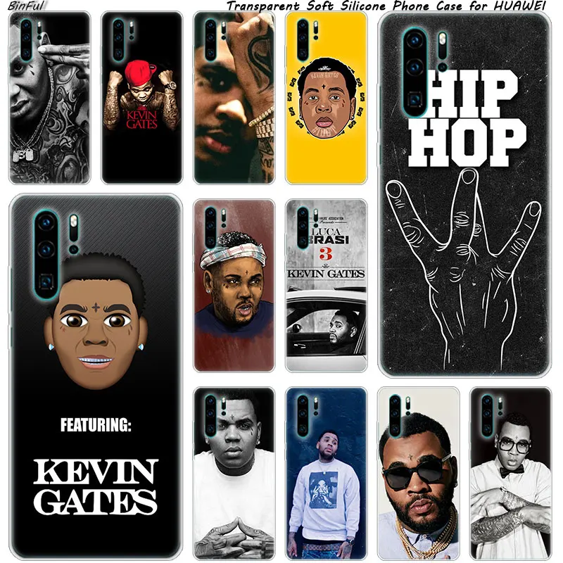Силиконовый чехол для телефона Lil Wayne Kevin Gates Huawei P30 P20 Pro P10 P9 P8 Lite 2017 P Smart Z Plus 2019 NOVA 3 3i