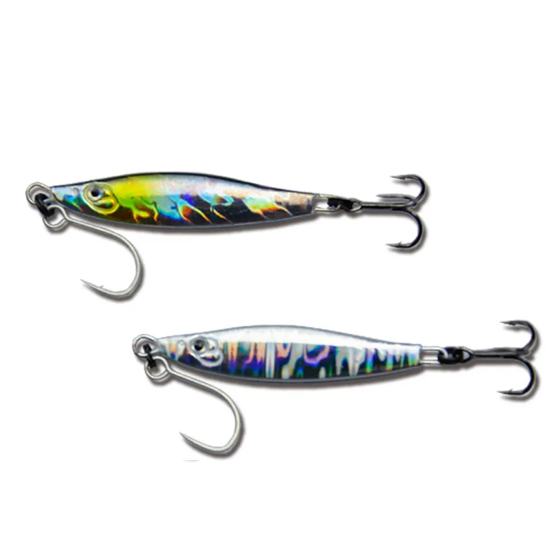 

Tinny Fish 4,4 см, 6,5 г, приманка для рыбной ловли, нож, лезвие, крючки, длинный литая приманка, жесткая искусственная ложка, крючки, лот 2 шт.