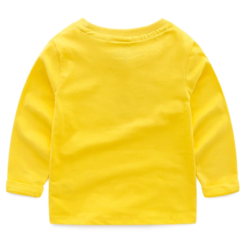 Осень 2018 футболка с длинным рукавом и Бэтменом топы для маленьких мальчиков 100%