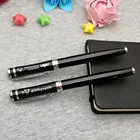 Не используйте мою ручку! Металлические гелевые ручки на заказ бесплатно с вашим именем маленькие рождественские подарочные ручки для студентов