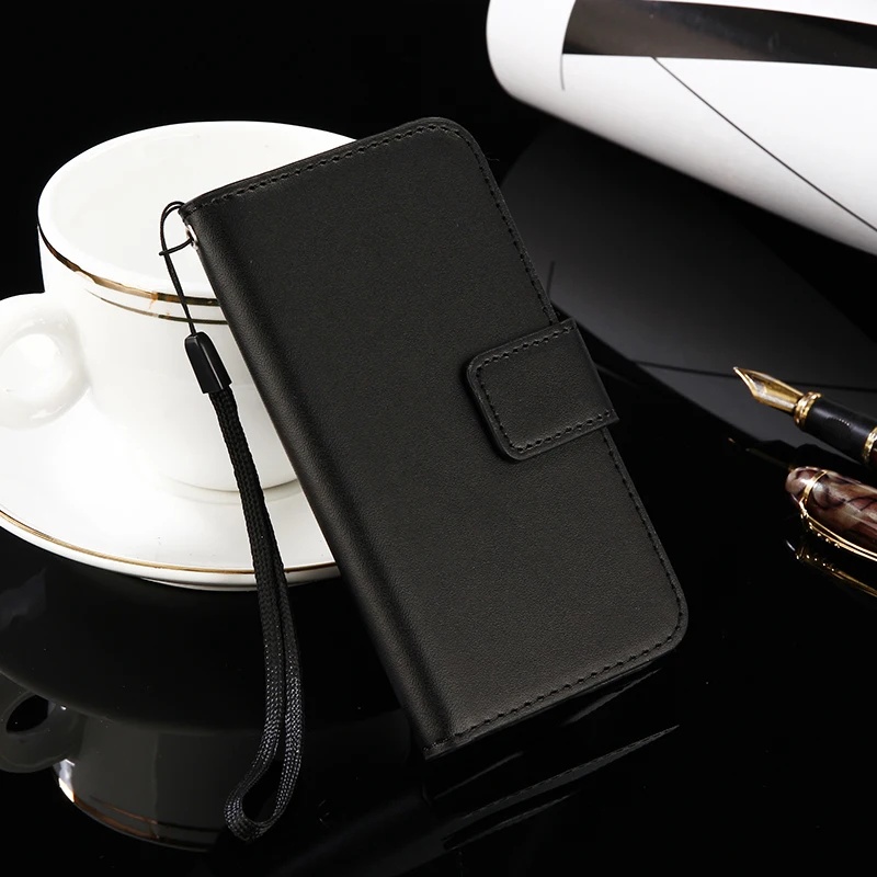 Кожаный чехол-книжка для Prestigio Grace R5 LTE нескользящий Чехол-бумажник с рисунком из