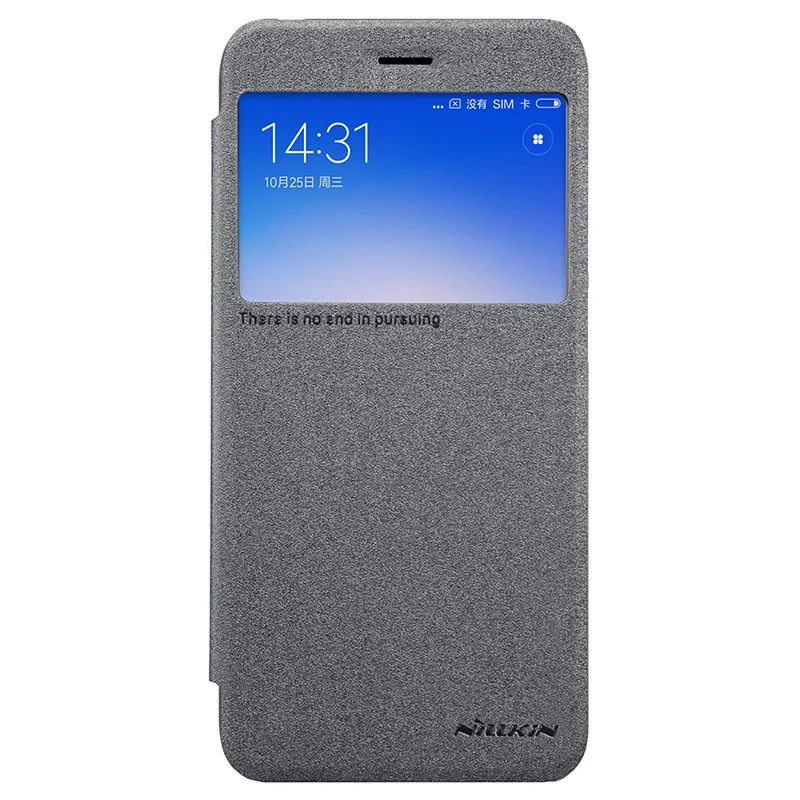 Для Xiaomi Redmi 6 6A 5A чехол Nillkin Роскошный чехол из pu кожзама кожаный чехол для телефона Smart View Защитная крышка для Xiaomi Redmi 6A 6 5A чехлы