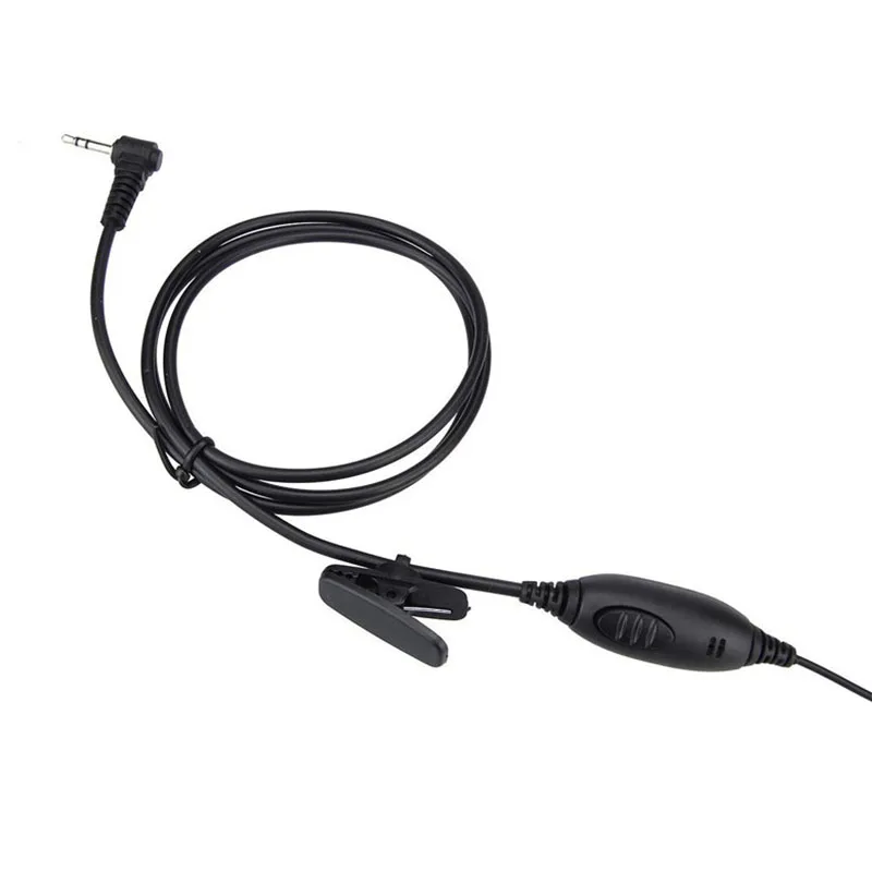 G Shaped Earphone Headphone with PTT Microphone for Motorola Cobra Talkabout MR350R T6200C T6200 SX500 FV200 Radio Walkie Talk |