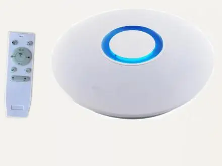 light and remote R Современный 24 Вт светодиодный потолочный светильник с регулируемой яркостью RF пульт дистанционного управления приложение музыка Bluetooth потолочный свет с контроллером stufenloes Plafonnier - Цвет корпуса: light and remote R