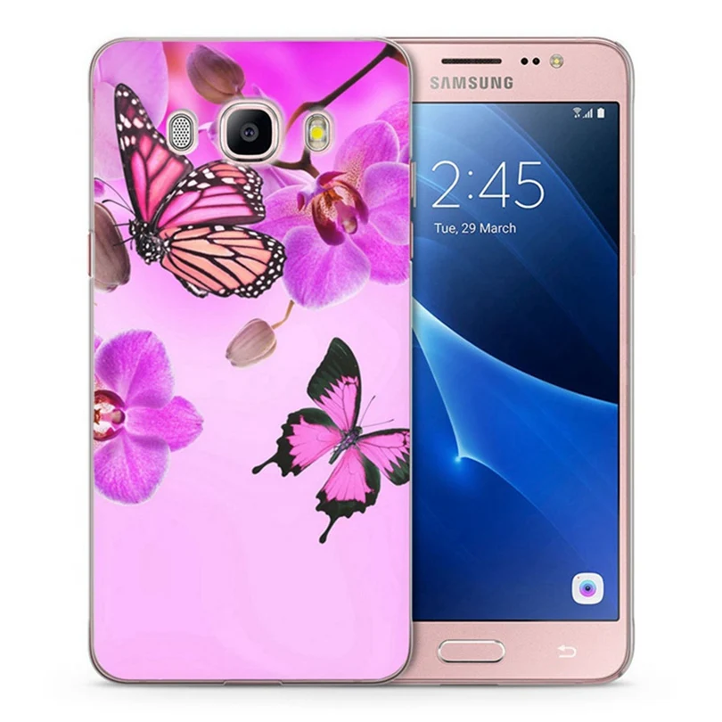 Case For Samsung Galaxy A3 A5 2016 2015 2017 prime J1 J2 J3 J5 J7 G530H S8/plus Note 8 TPU Soft Sky Flower Painted C025 |