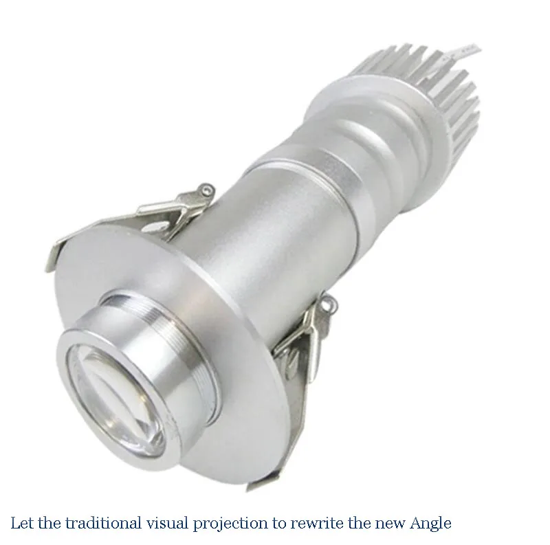 15 Вт статическая светодиодная Hd рекламная лампа Лазерная с логотипом текстовый