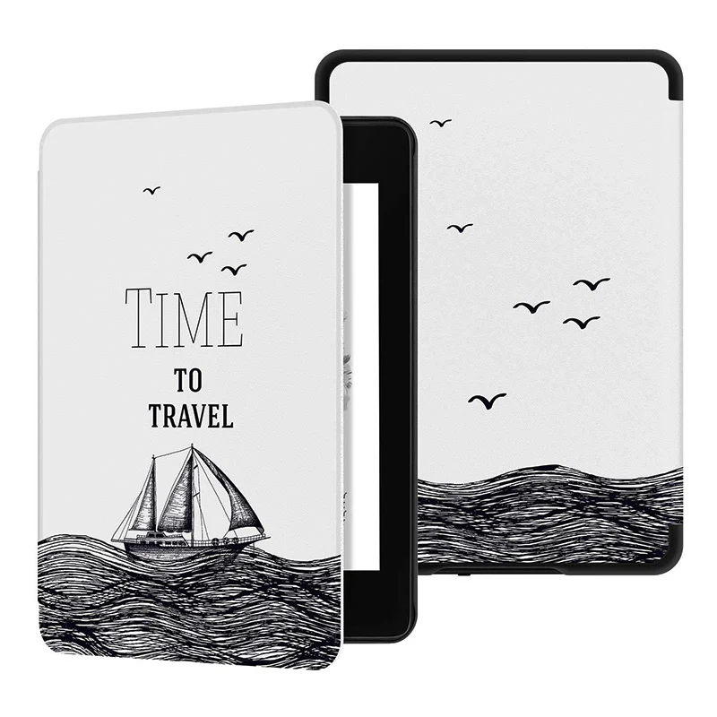 Time travel Магнитный смарт-чехол для Amazon, Kindle Paperwhite,, выпущенная электронная книга для funda Kindle Paperwhite, 4, 10 поколение - Цвет: Time travel