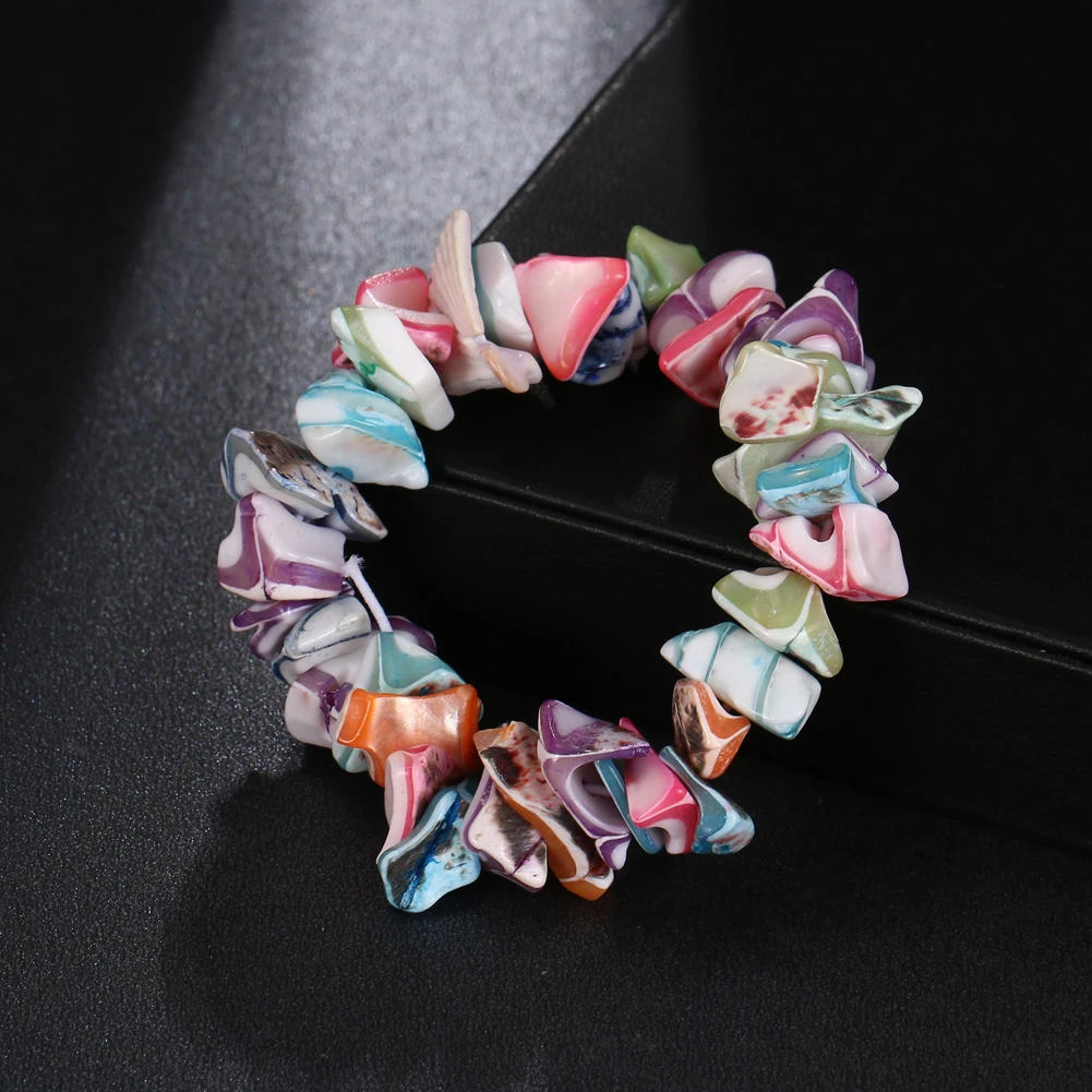 2019Liujun brand jewelry Shell bracelet for women accessories bohemian bracelet fashion charm friendship summer rainbow bracelet