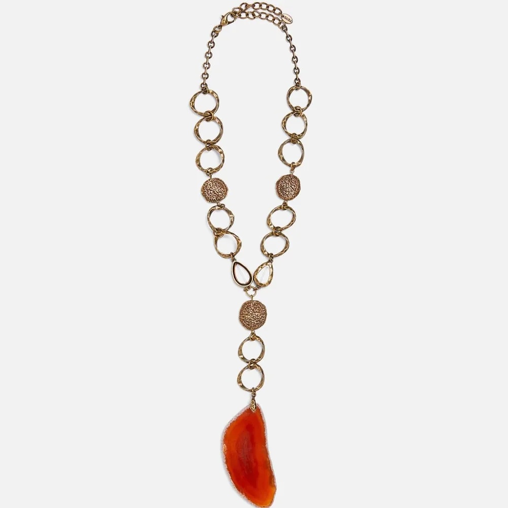 Dvacaman Boho ZA, женские серьги-капли с натуральным цветным камнем,, винтажные металлические массивные серьги с подвеской, вечерние этнические ювелирные изделия