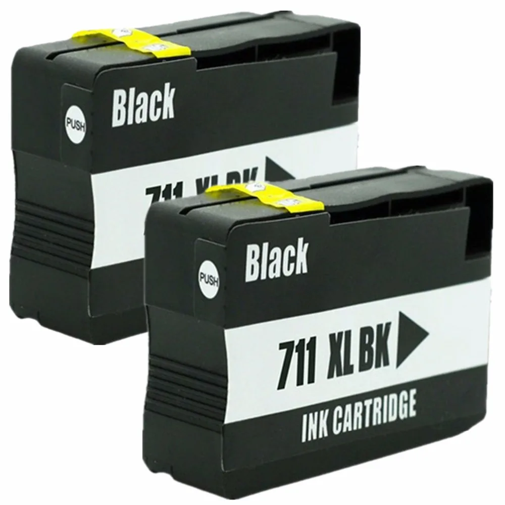 

711 XL 711XL Ink Cartridges Replacement For HP711 HP711XL Designjet T120 24/T120 610/T520 24/T520 36/T520 610 Inkjet